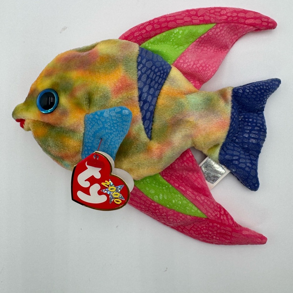 Ty Beanie Baby Aruba the Tropical Fish 2000 with Tag Plush Collectible